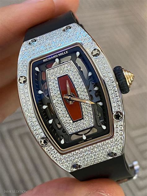 richard mille white diamond|Richard Mille ladies diamond.